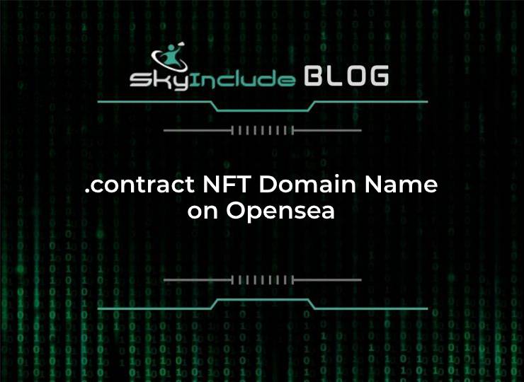 ..contract NFT Domain Name on Opensea