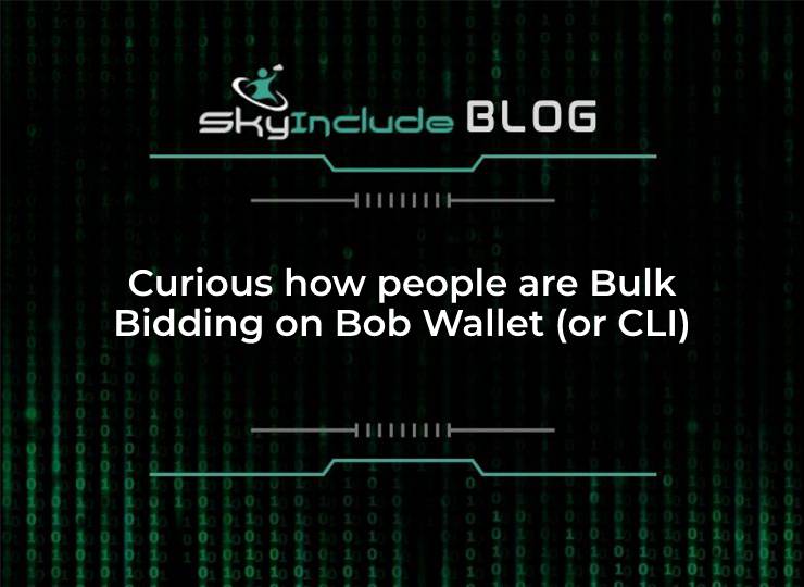 Curious how people are Bulk Bidding on Bob Wallet (or CLI) Using Postman?