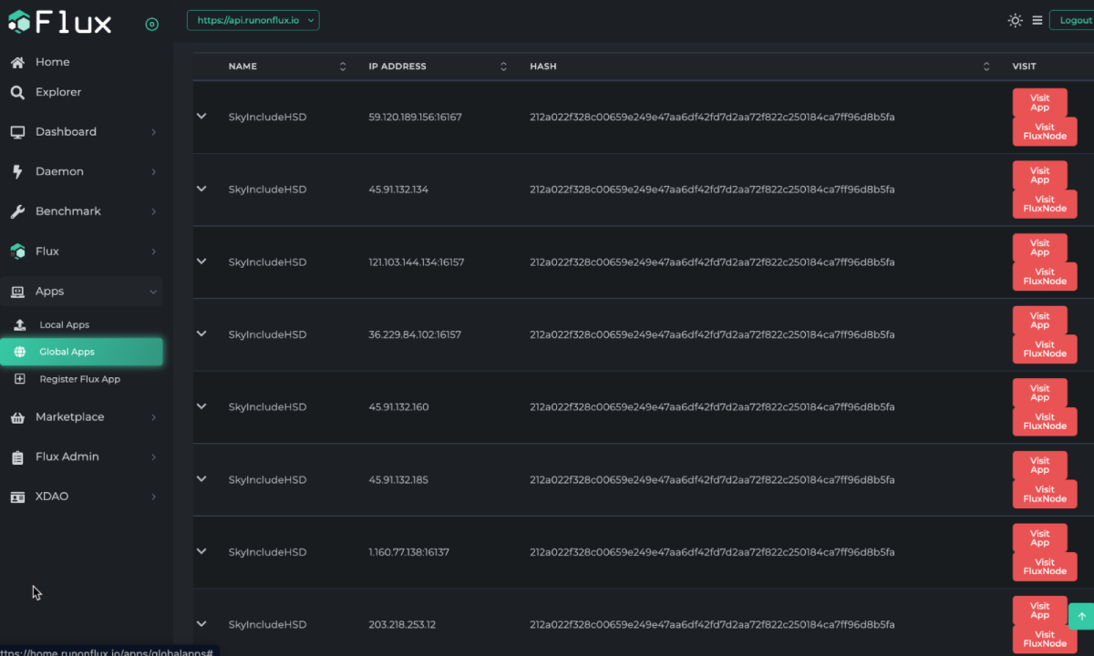 Flux Full Node