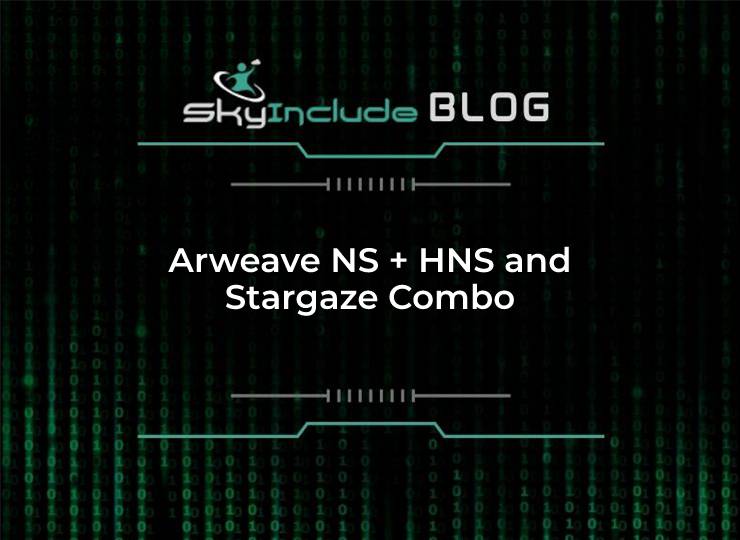 Arweave NS HNS and stargaze combo