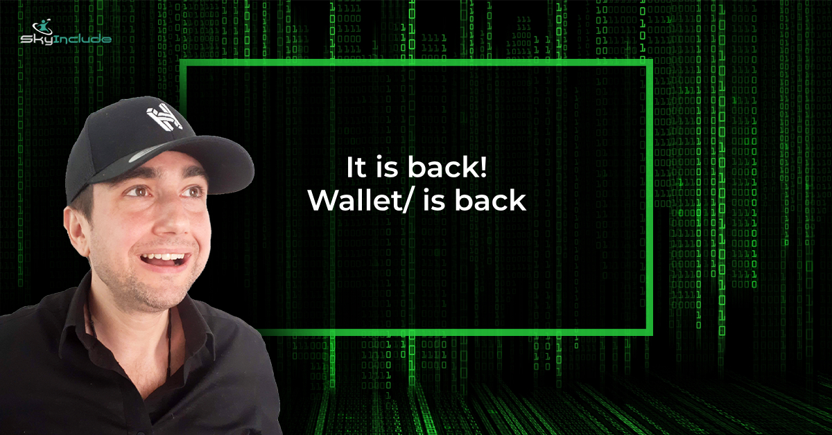Featured image for “It is back! Wallet/ is back”